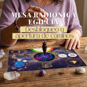Mesa radionica egipcia de Desbloqueo y apertura de caminos